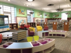 Toledo Lucas County Public Libraries childrens' department